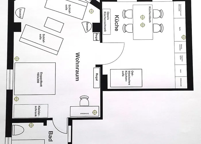 Apartment Vintage Schaetzchen Am Theater *